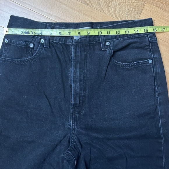 Levi's Black Wide Leg High Rise Jeans - Picture 11 of 11